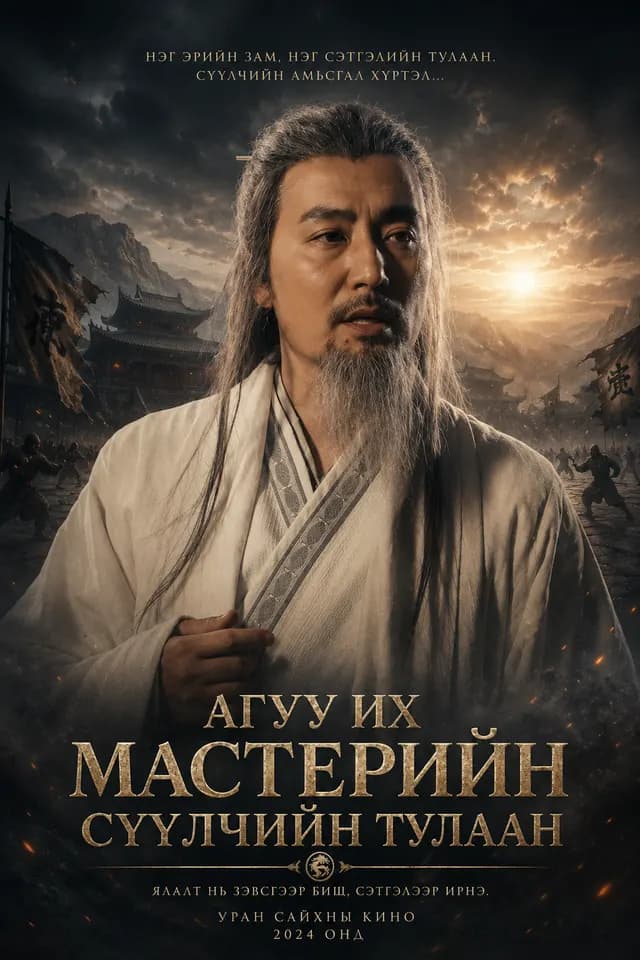 АГУУ ИХ МАСТЕРИЙН СҮҮЛЧИЙН ТУЛААН